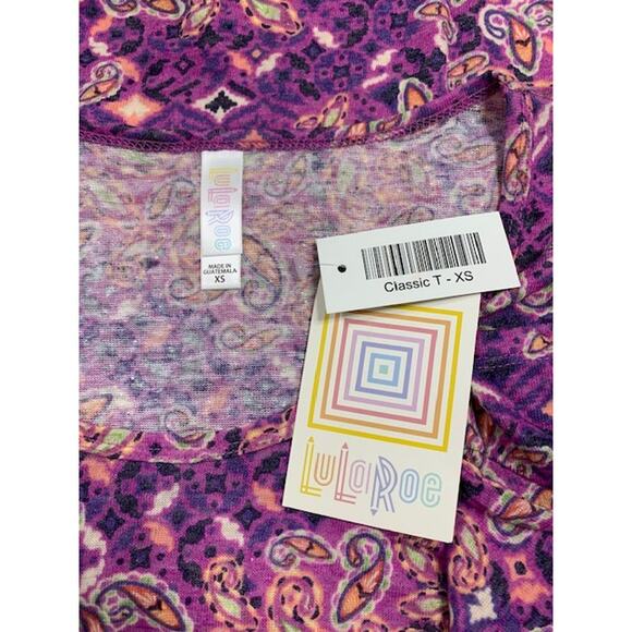 *NWT*  LuLaRoe "Classic T"  -  Size X-Small - Picture 3 of 4